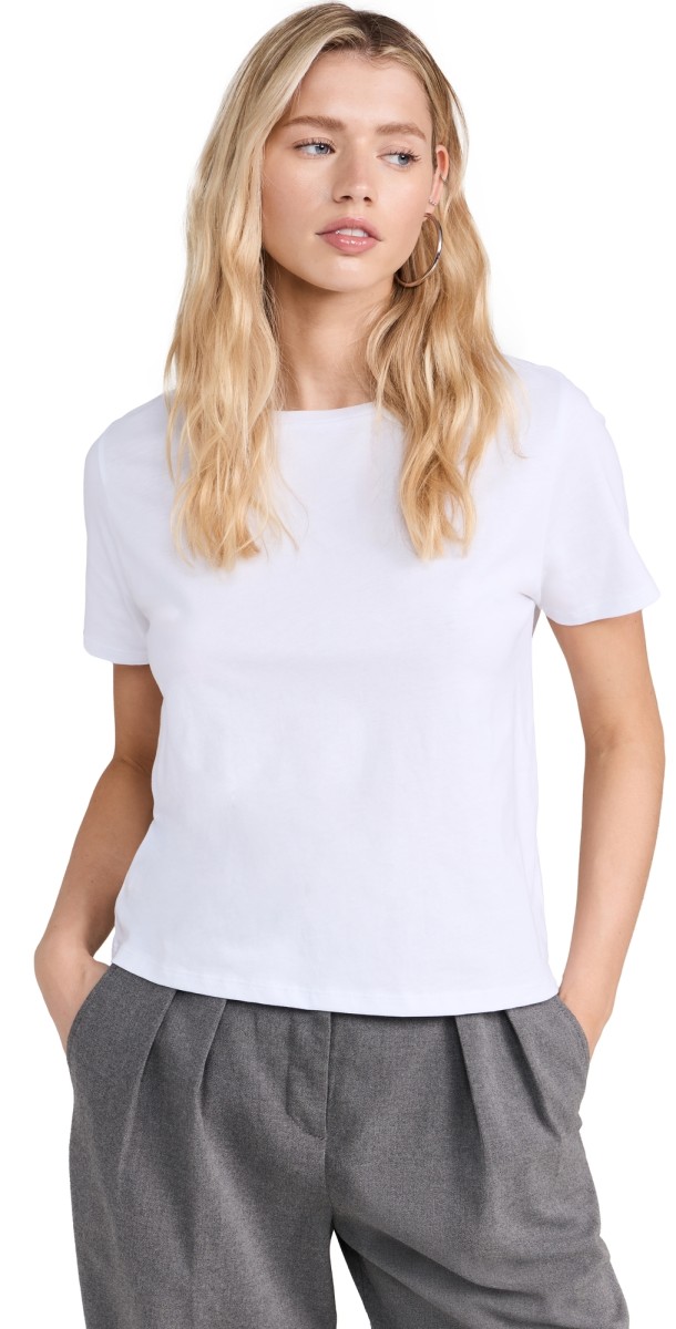 Nothing Please Boxy T-Shirt White