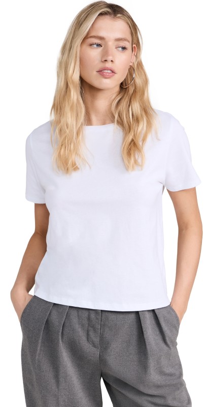 Nothing Please Boxy T-Shirt White