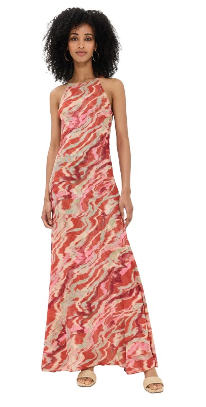Eywasouls Malibu Samantha Dress Muted Marble