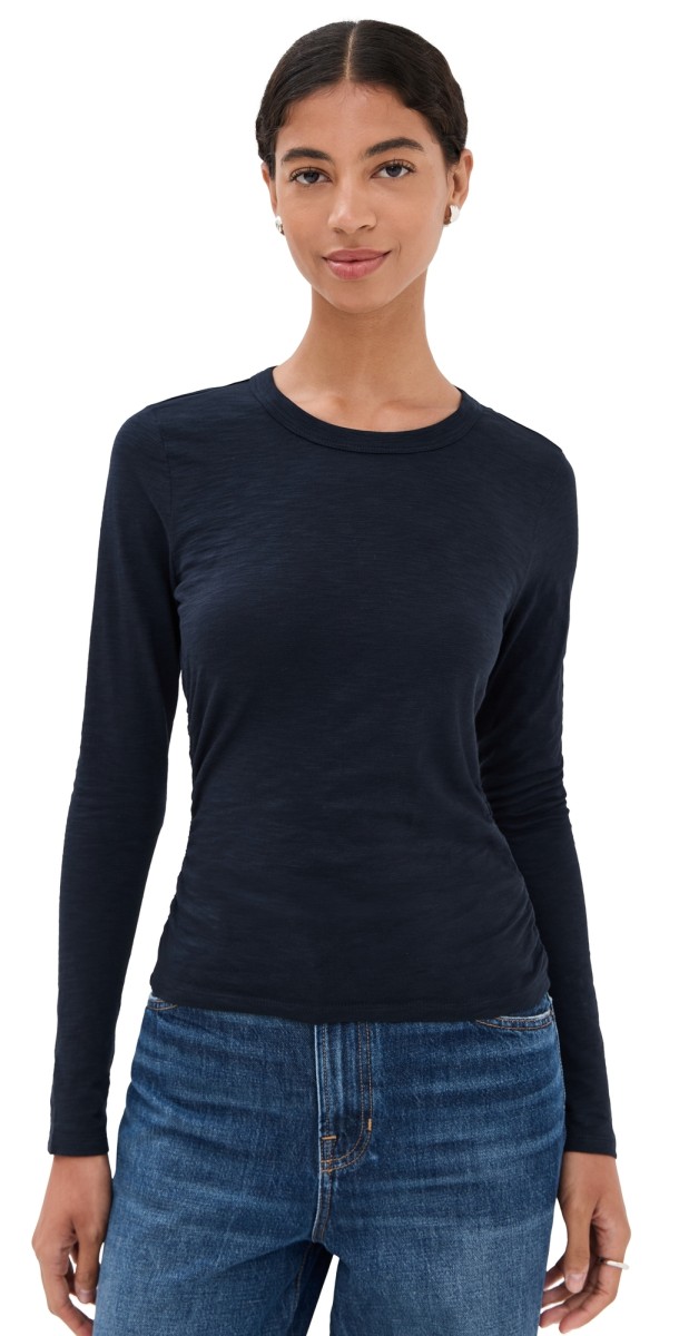 Veronica Beard Jean Kisha Top Navy