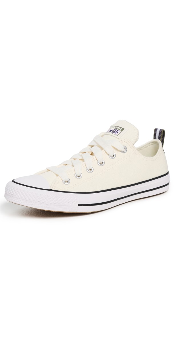 Converse Chuck Taylor All Star Heavy Canvas Sneakers Egret/Utility/Court Purple