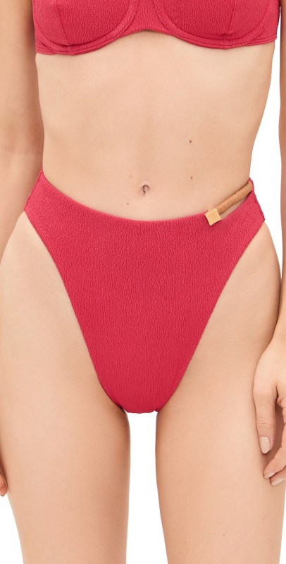 ViX Paula Hermanny Firenze Aika Gigi Bottoms Red