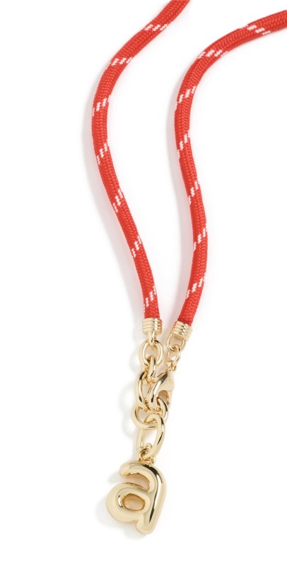 Roxanne Assoulin The Cord Necklace Red-J