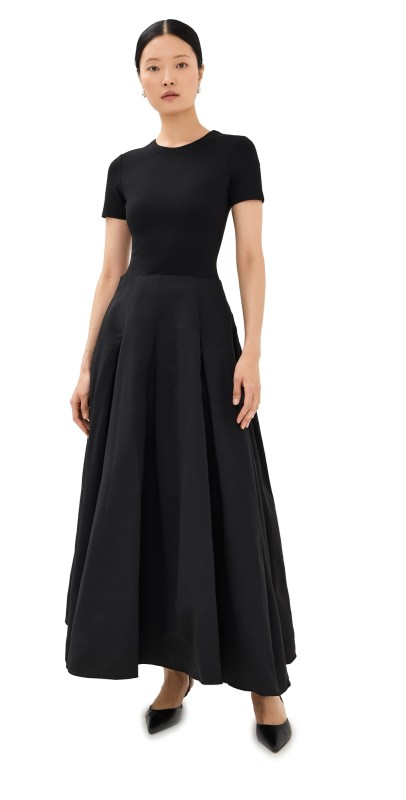 STAUD Hopper Dress Black