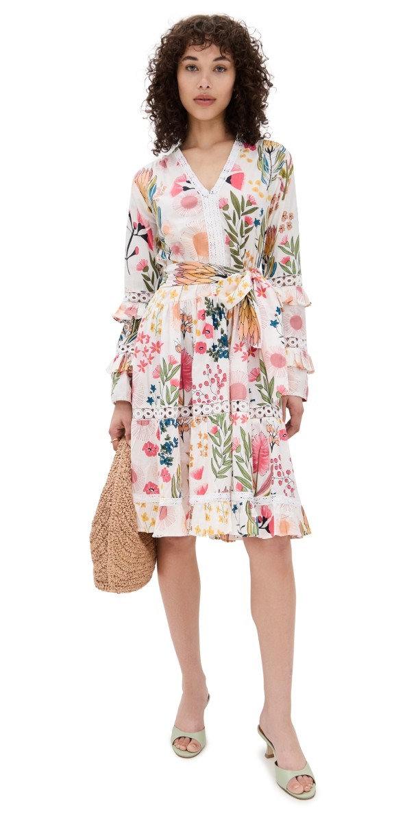 Guadalupe Design Madelyn Short Dress Pink