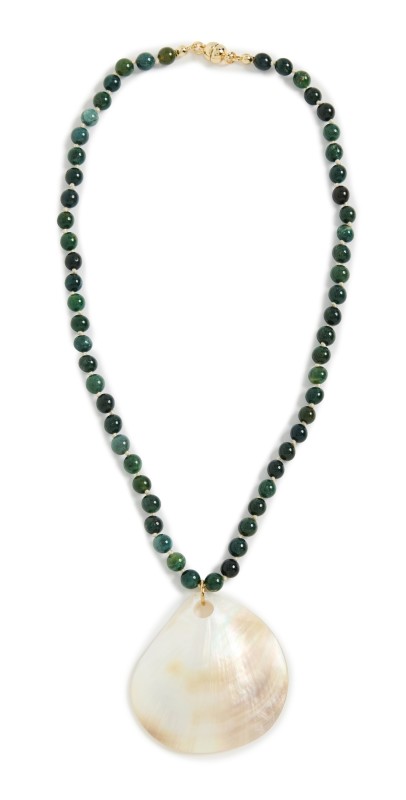 Luv Aj The Mallorca Shell Pendant Necklace Gr