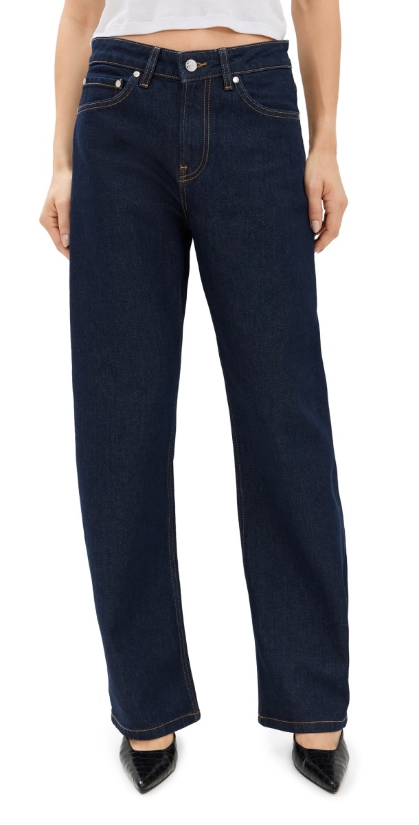 EB Denim Alida Loose Bowed Jeans Havana Night