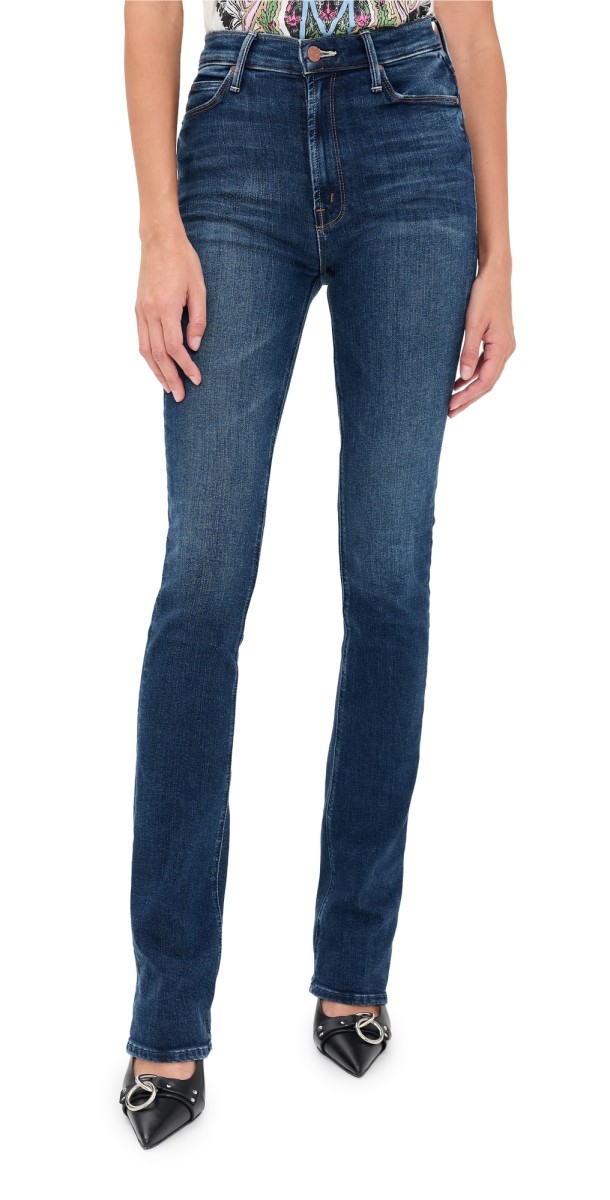 MOTHER High Waist Runaway Jeans START YOUR ENGINES