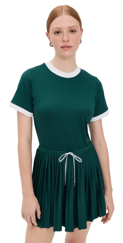 Varley Trent Court Dress 30 Forest