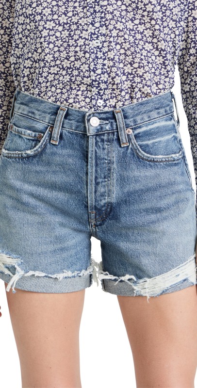 AGOLDE Parker Long Short with Cuff Heat Wave