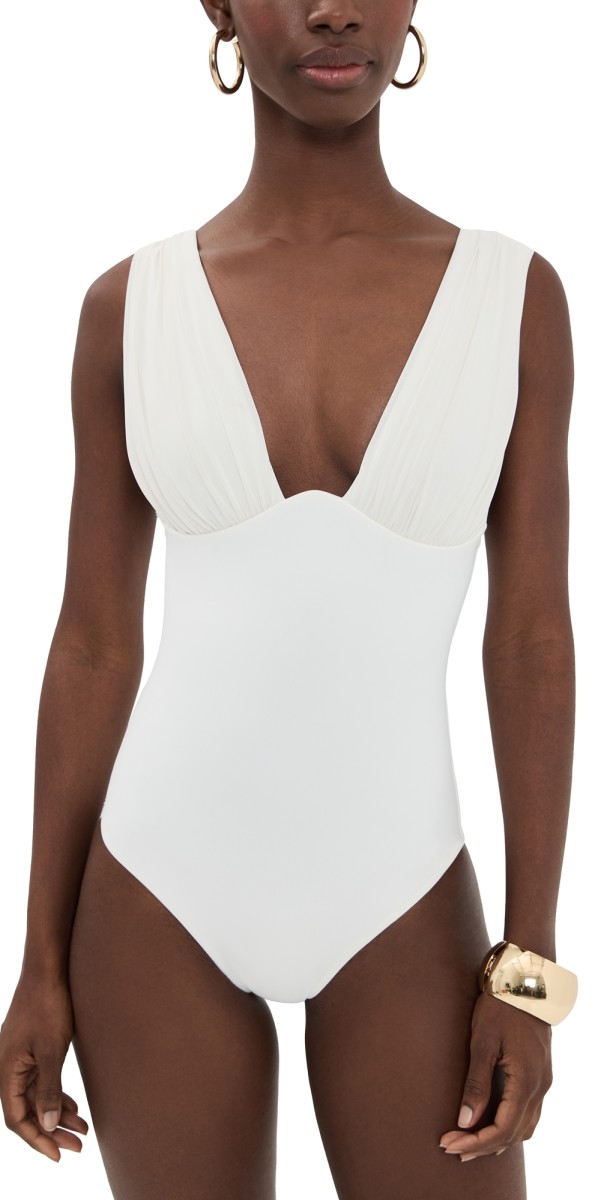 Zimmermann Awaken Gathered One Piece Ivory