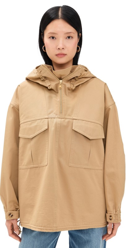 Zimmermann Illuminate Cargo Anorak Sand