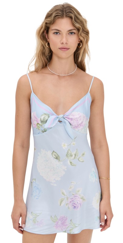 LoveShackFancy Beliona Dress Amethyst Sky