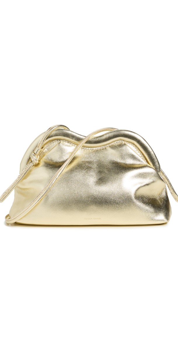 Mansur Gavriel Baci Bag Gold
