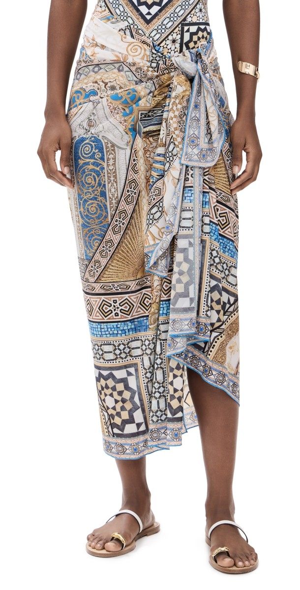 Camilla Long Sarong Make Me Your Mosaic