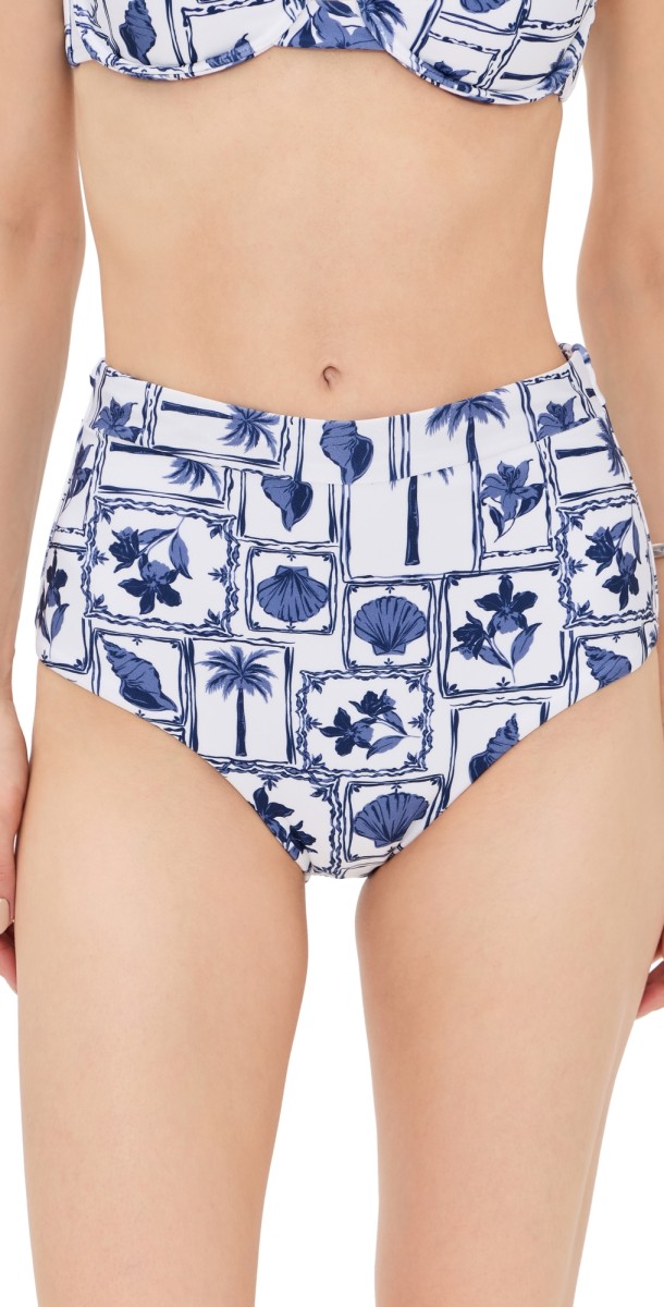 MINKPINK Sylvie High Bottoms Postcard-Floral