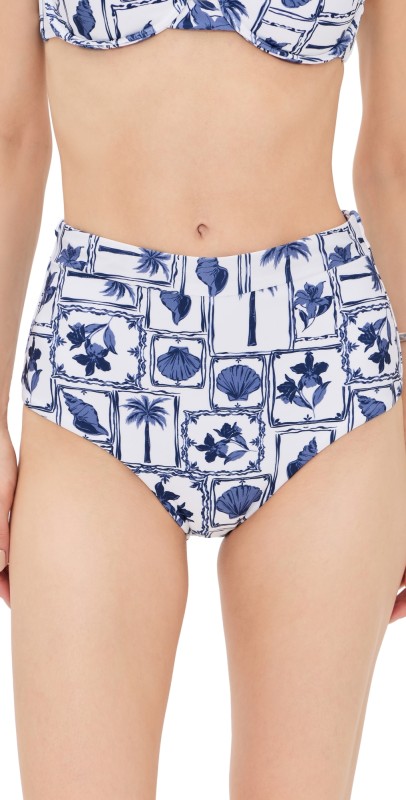 MINKPINK Sylvie High Bottoms Postcard-Floral