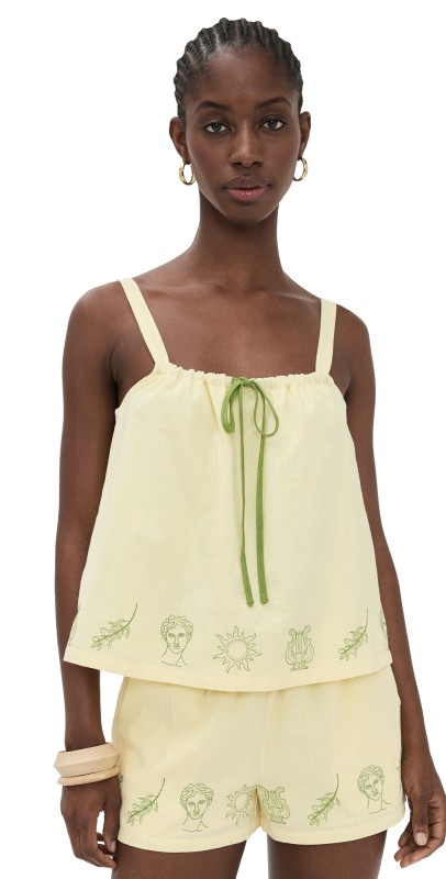 Bailey Rose Blouse Lemon
