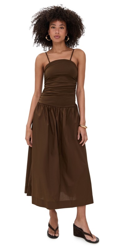 Never Fully Dressed Lola Dress Brown