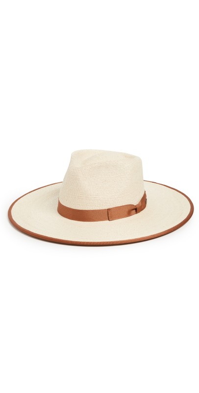 Brixton Joanna Straw Rancher Hat Natural