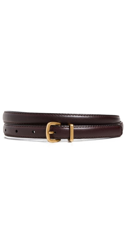 Madewell Skinny Essentials Belt True Black
