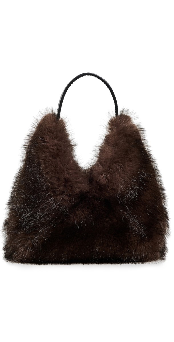 A. L.C. Sia Faux Fur Bag Mink