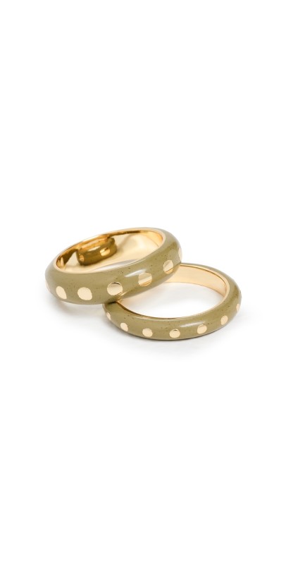 Gorjana Asher Ring Set Sage