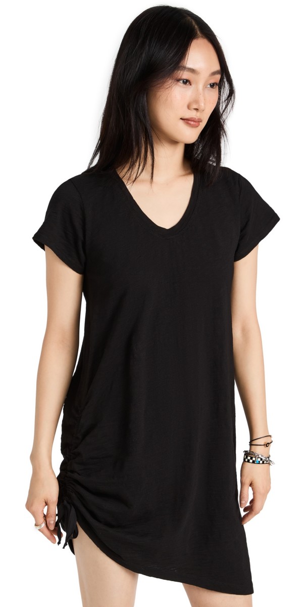 Wilt Sinched Tee Dress Black