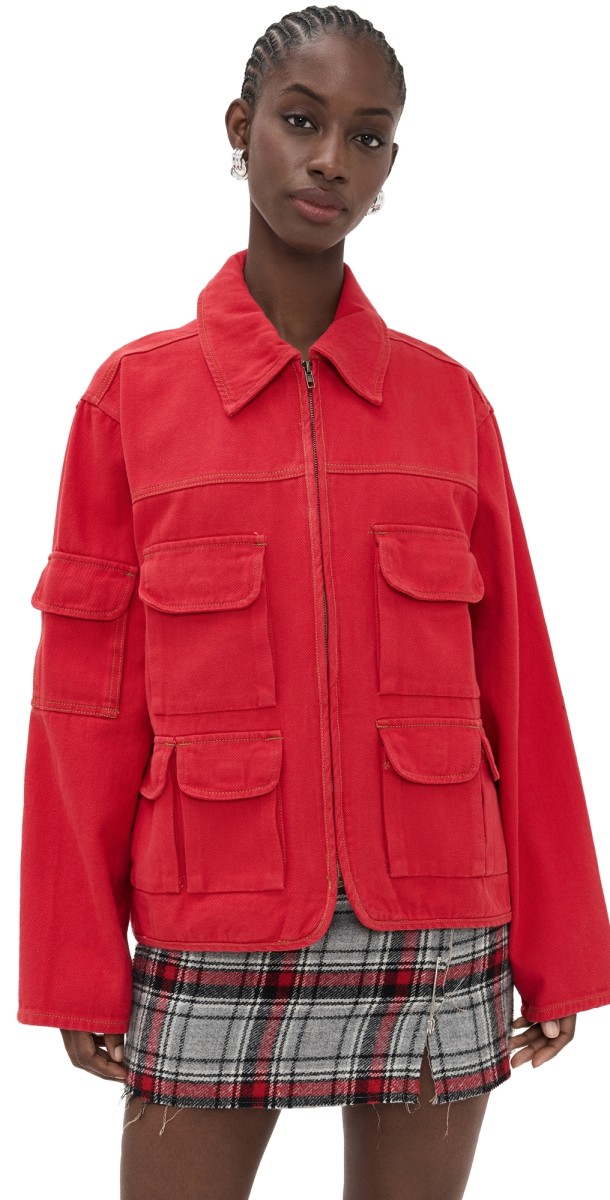 Lioness Renacida Jacket Crimson