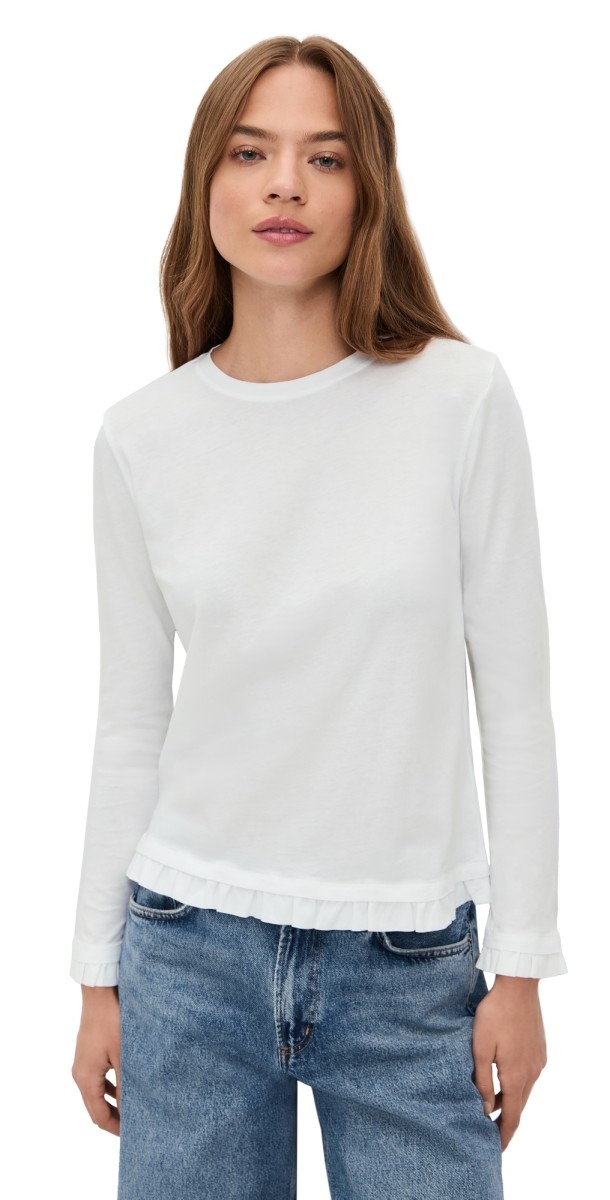 KULE The Romeo Top White