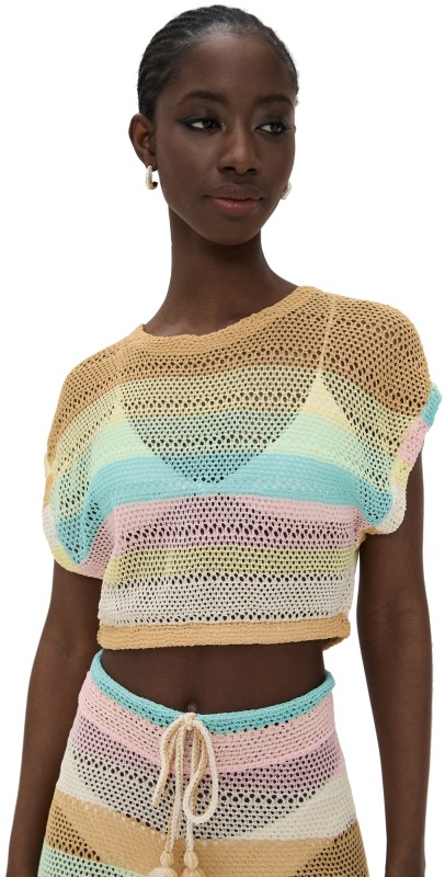PQ Swim Renee Crop Top Floret