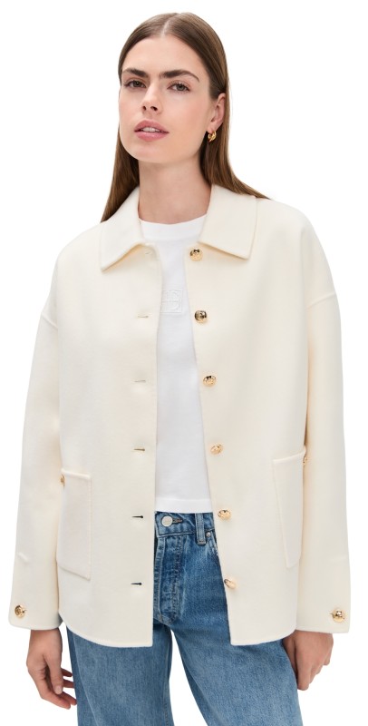ANINE BING Luca Jacket Ivory