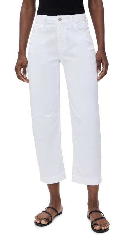 Joe's Jeans The Wilder Relaxed Barrel Jeans White