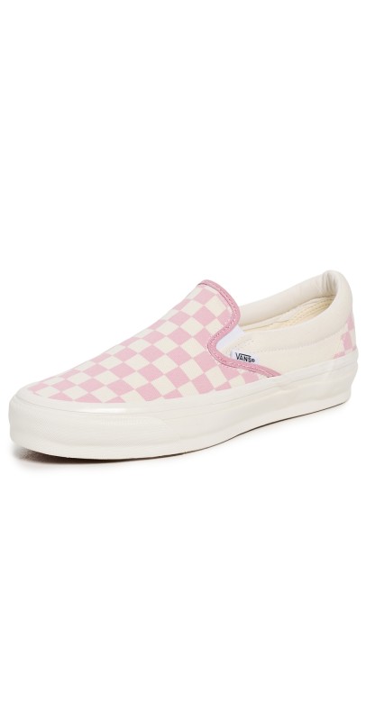 Vans U Lx Classic Slip-Ons Checkerboard Pink Dawn