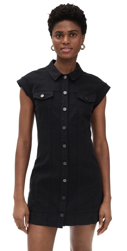 PAIGE Dekalb Dress Vintage Black