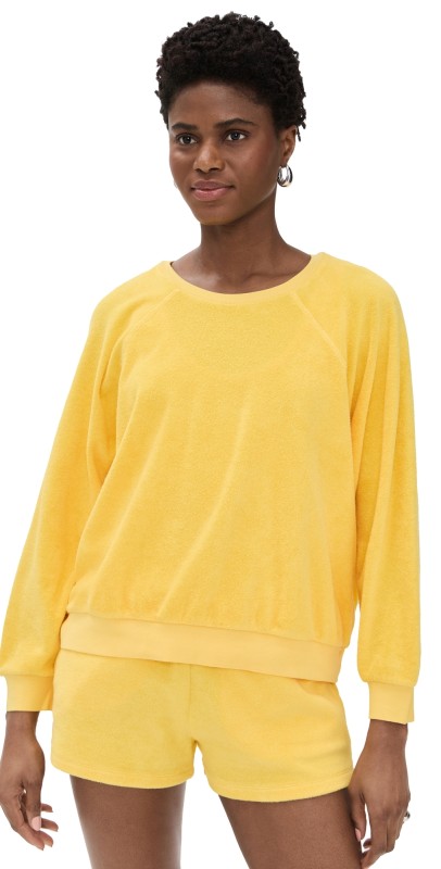 Suzie Kondi Samos Sweatshirt Canary