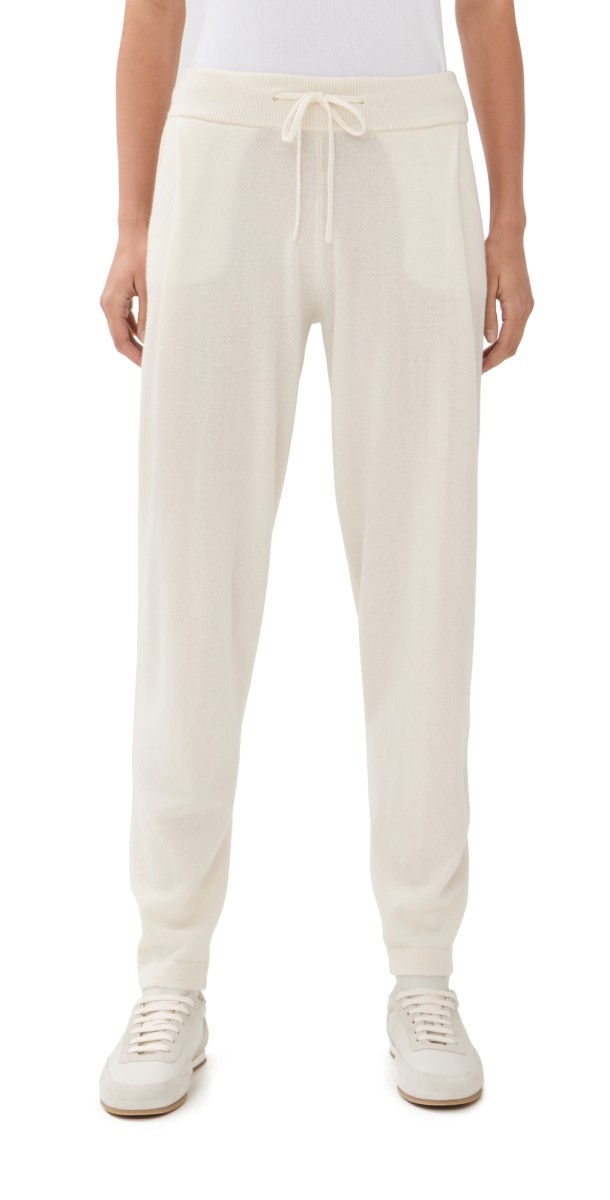 LISA YANG Jo Cashmere Trousers Cream