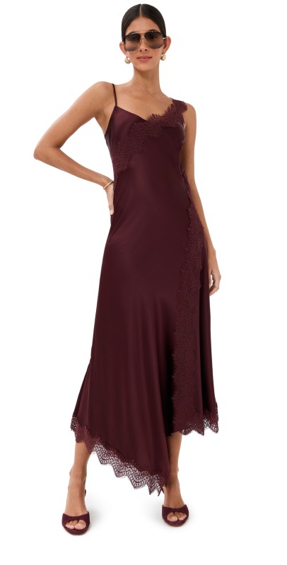 Veronica Beard Vernon Dress Raisin