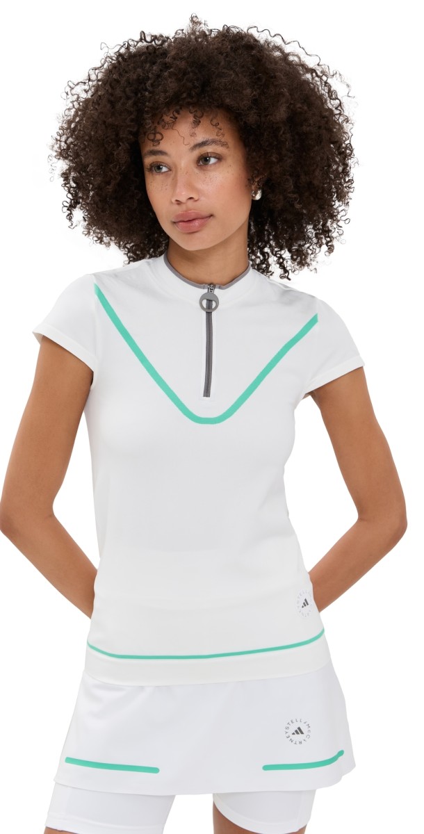 adidas by Stella McCartney TrueNature Golf Polo Shirt White