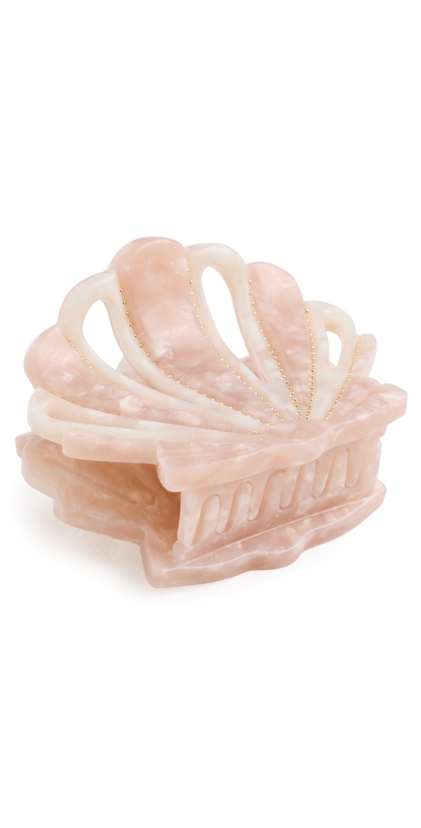 Zimmermann Shell Clasp Blush/Ivory