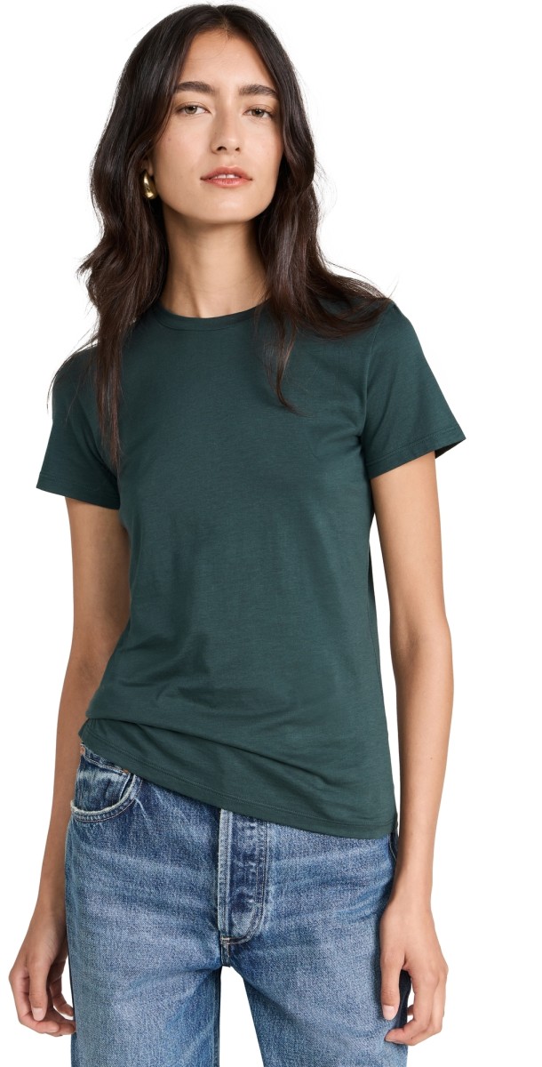 Vince Essential Crew Tee Azurine