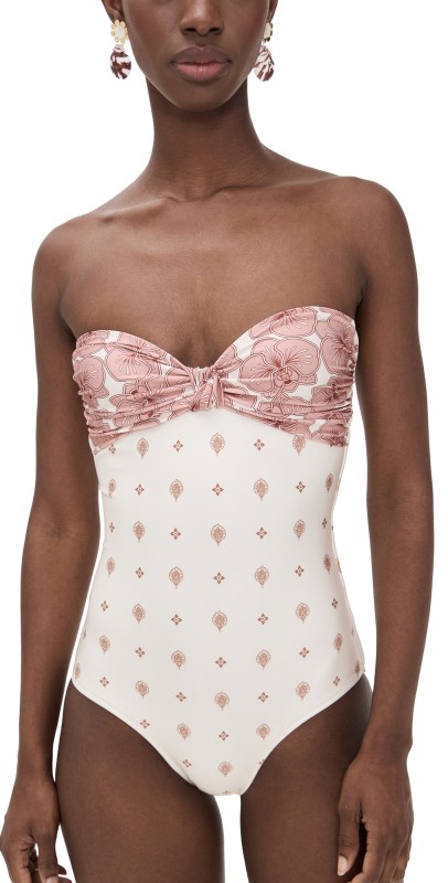 Shani Shemer Aloe One Piece Pink Print