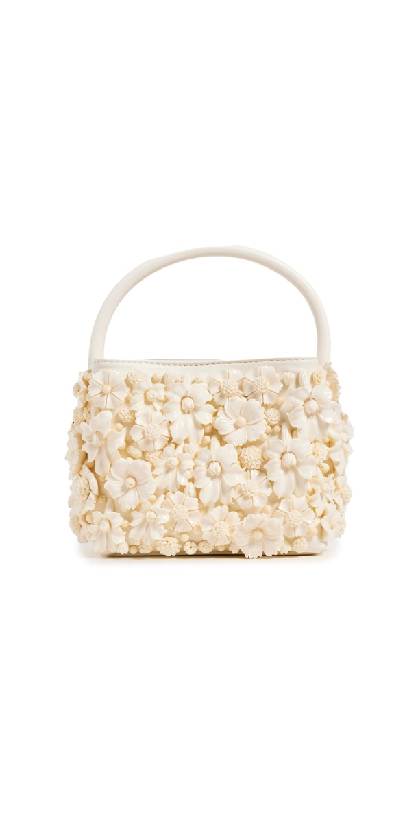 Cult Gaia Solene Mini Top Handle Bag Ivory