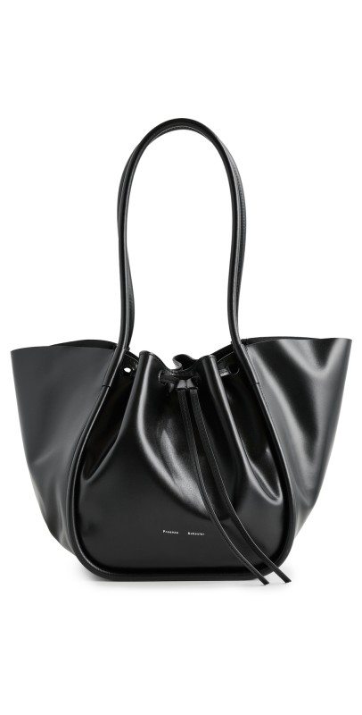 Proenza Schouler Large Ruched Tote Black