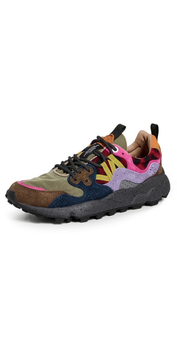 Flower Mountain Yamano 3 Teddy Sneakers Anthracite