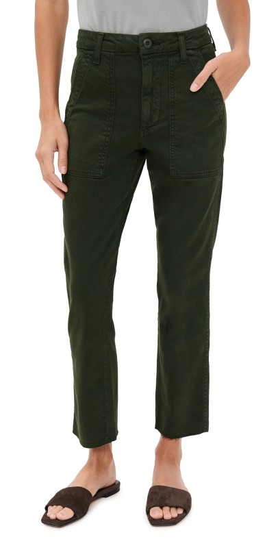 AMO Easy Army Trousers Mosswood