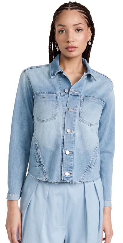 L'AGENCE Janelle Slim Raw Jacket Omaha