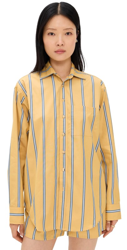 DONNI. The Poplin Shirt Butter