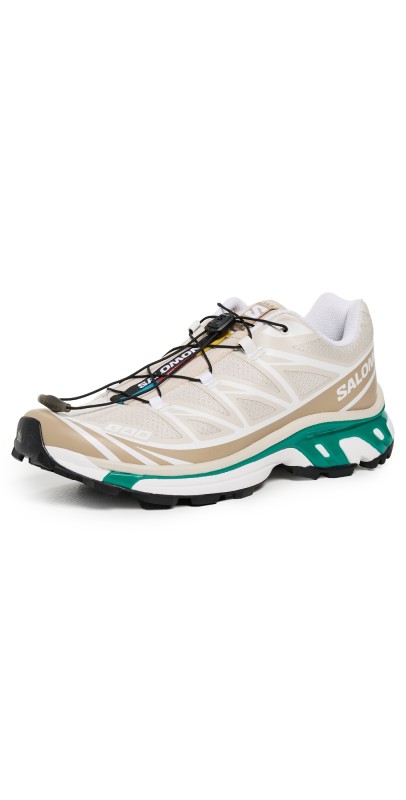 Salomon XT-6 Sneakers Rainy Day/Chinchilla/Dnty Grn