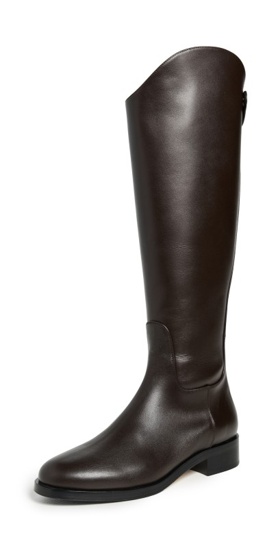 AEYDE Hector Calf Leather Boots Moka